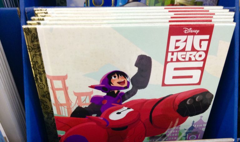 Big Hero 6 Little Golden Book, Walmart Floor Display 12/2014 by Mike Mozart of TheToyChannel and JeepersMedia on YouTube