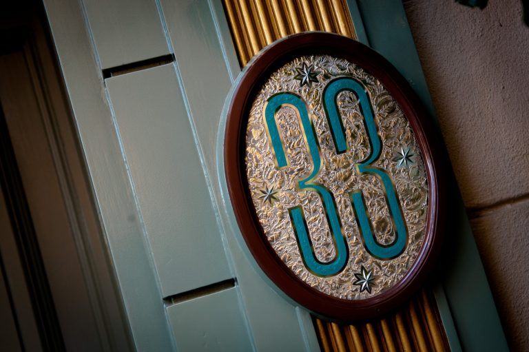 Club 33 sign. Photo credit Josh Hallett via Flikr; Creative Commons Attribution-ShareAlike 2.0 Generic (CC BY-SA 2.0)