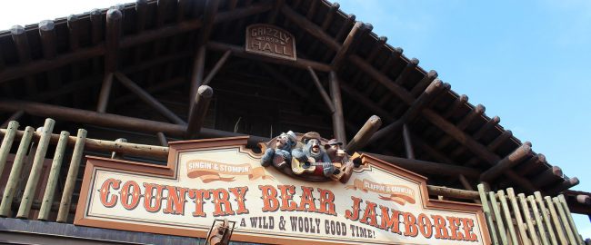 Country Bear Jamboree entrance, Magic Kingdom