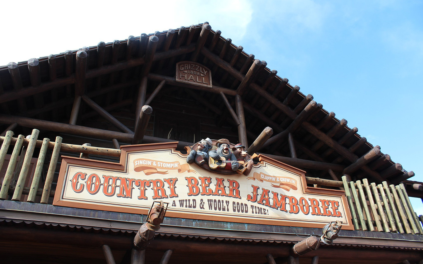 Country Bear Jamboree entrance, Magic Kingdom