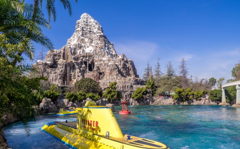 The Matterhorn at Disneyland Park, Anaheim CA