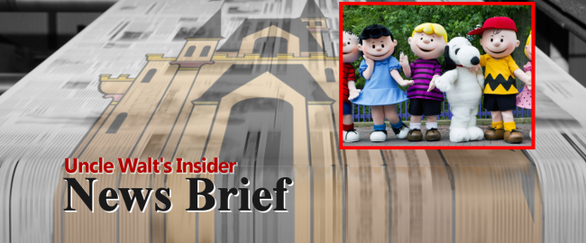 News Brief: Knott's Berry Farm hosts Peanuts celebration; allergy warnings posted.