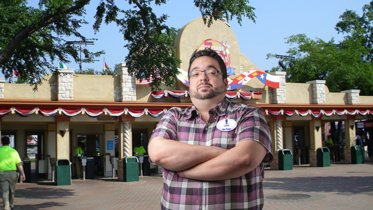 Six Flags "cast member" Luka Fisher, 22.