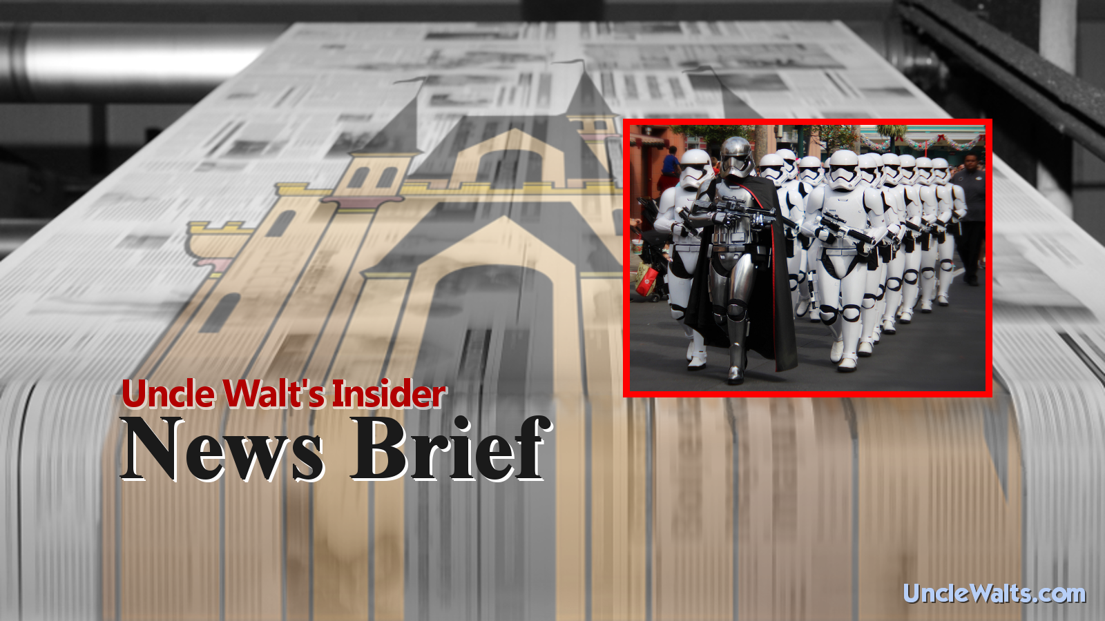 News Brief: Stormtrooper missing. Inset photo by Chad Sparkes via Flikr, Creative Commons Attribution 2.0 Generic (CC BY 2.0).