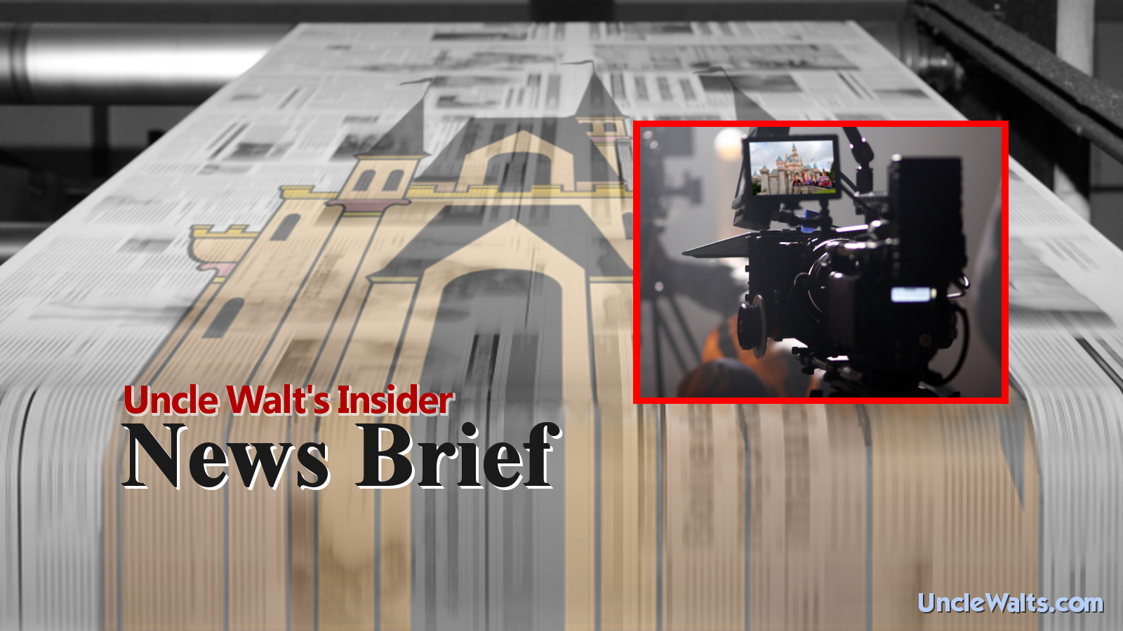 News Brief: music video shoot coming to Disneyland!