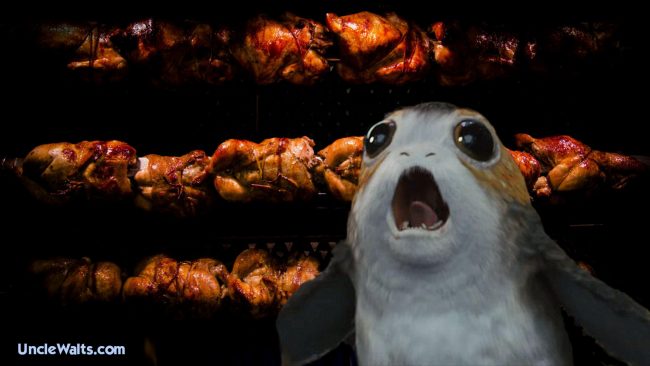 "Porg on a stick" and other goodies soon to debut at Disney's Star Wars: Galaxy's Edge.