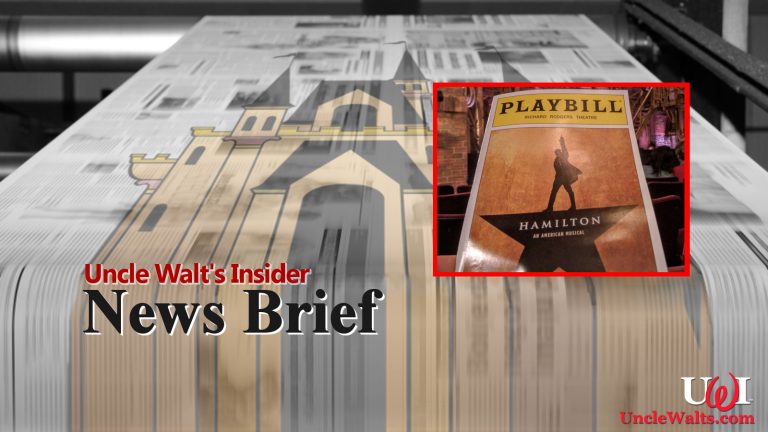Hamilton: An American Musical on Broadway. Inset photo by Travis Wise via Flikr [CC BY 2.0].