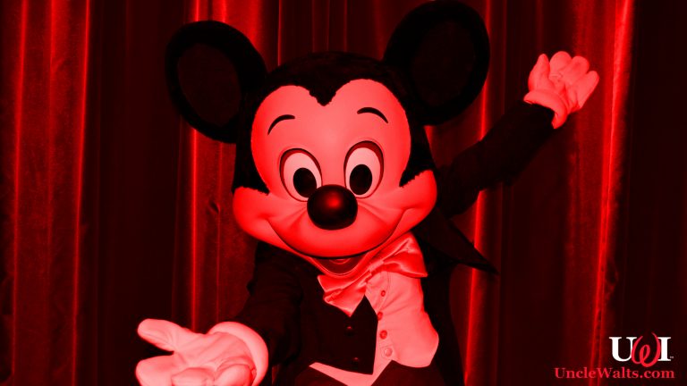 Don't worry. Mickey probably isn't Satan. Original photo via DepositPhotos.