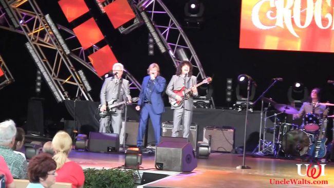Herman's Hermits plays the same old stuff at Epcot's Garden Rocks. Photo by Willis Kingdom via YouTube.