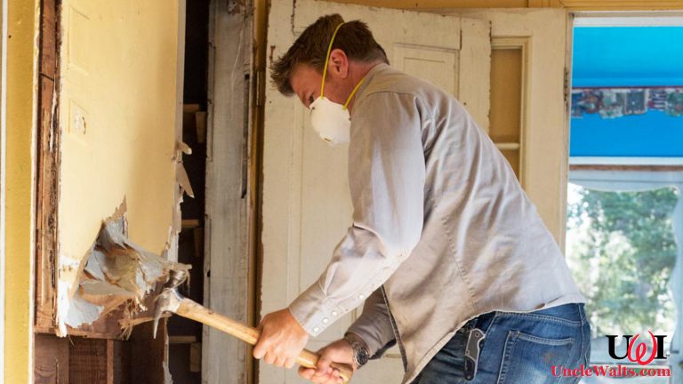 Demo day. Photo courtesy HGTV.
