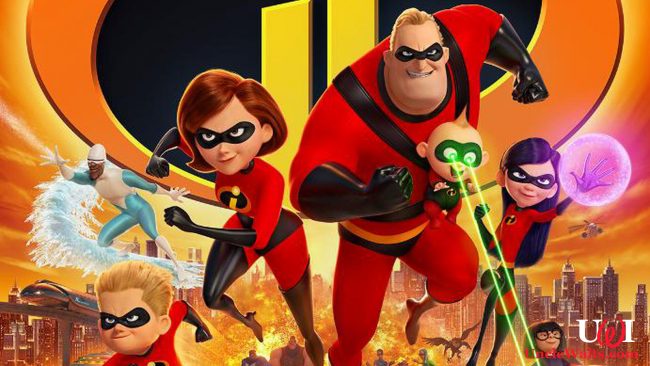 Incredibles 2 movie poster © 2019 Disney.