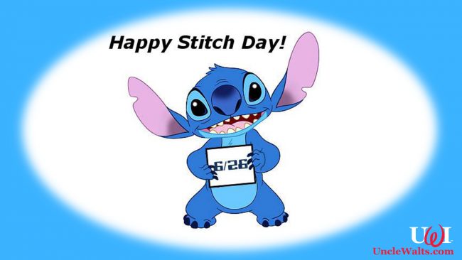 Happy 6/26 - International Stitch Day!