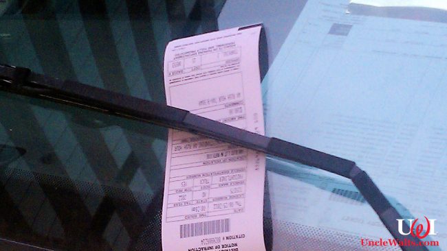 Parking ticket on the Millenium Falcon's windshield? Photo by Tim1965 [CC BY-SA 3.0] via Wikimedia Commons.