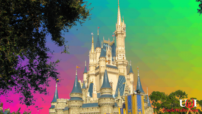Artist's concept of Walt Disney World dome with color-change technology.
