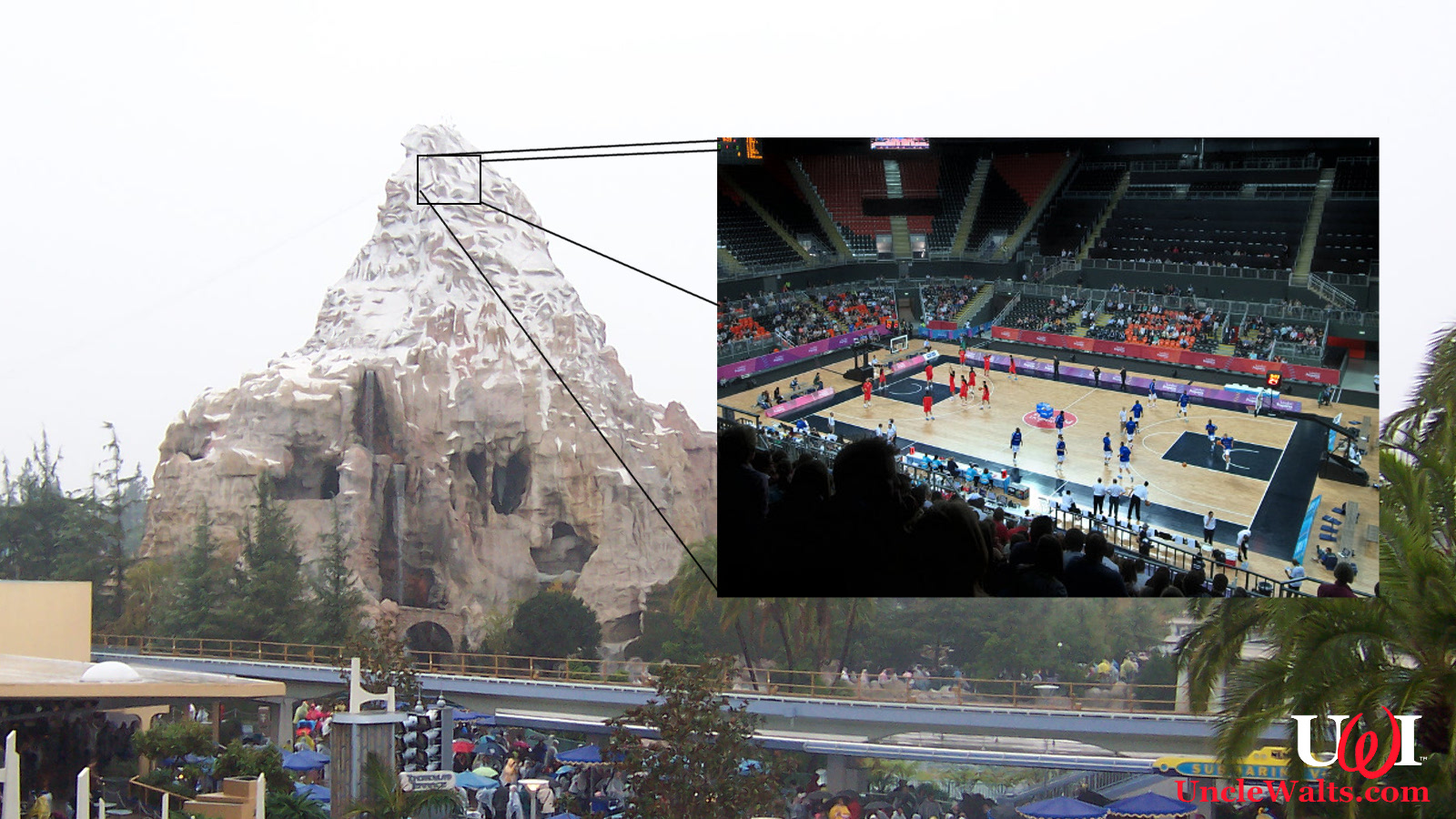A REAL look at the Matterhorn basketball court