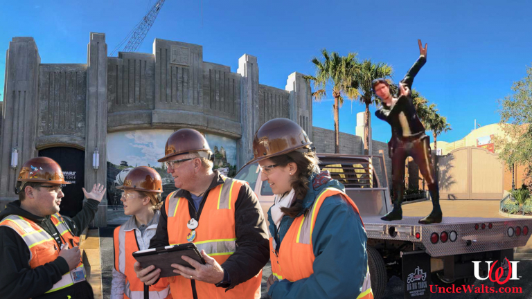 Animatronic Dancing Han Solo arrives at Disneyland.
