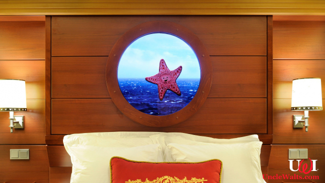 Not-So-Magical Porthole aboard the Disney Dreamship. Photo © 2012 Disney, if you can still believe anything they say.