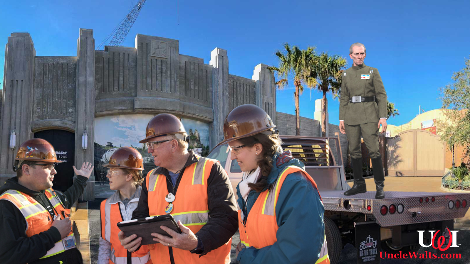 Uncanny Valley meets Galaxy's Edge.