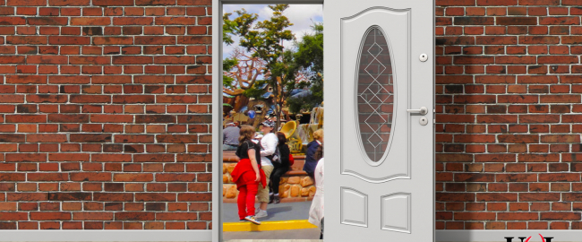 Disneyland's back door. Maybe. Photo from Pixabay. Kind of.