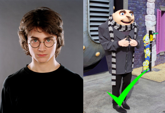 We endorse challenger Gru over incumbent Harry Potter.