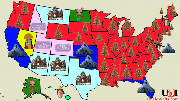 Favorite Disney holiday traditions by state!