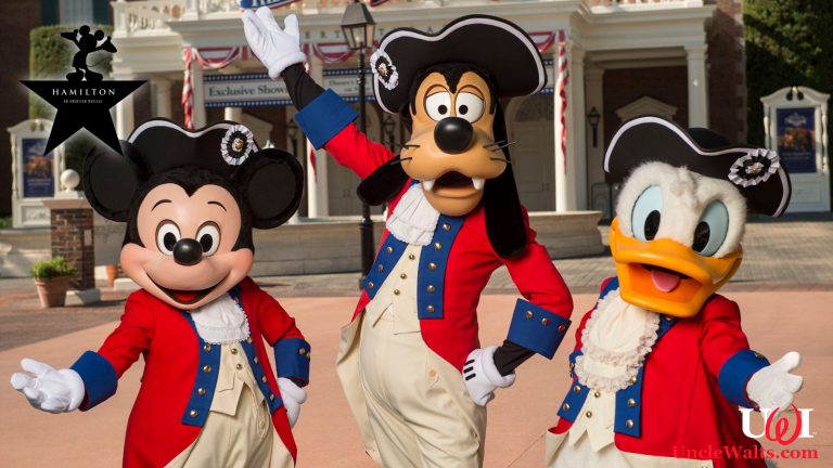 The cast of "Disney's Hamilton."