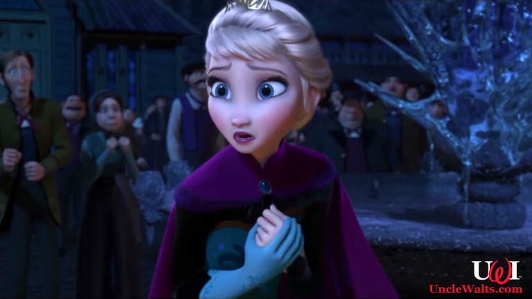 Suspect Number One. Image © 2013 Disney, via FrozenZenium on YouTube.