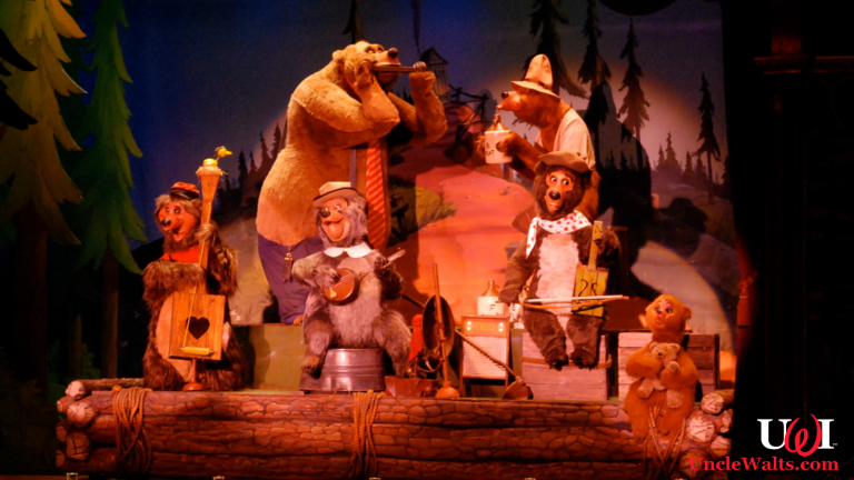 The Country Bear Band, now with earworms. Photo by Josh Hallett [CC BY 2.0] via Flickr.