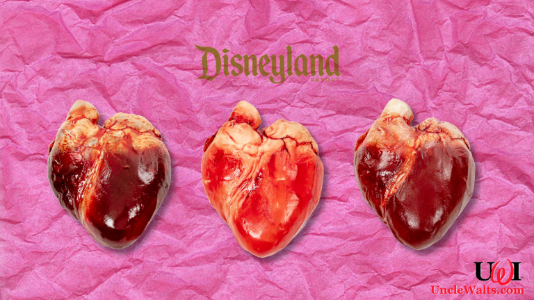 New handmade chocolate hearts at Disneyland. Image from the Edible Museum.