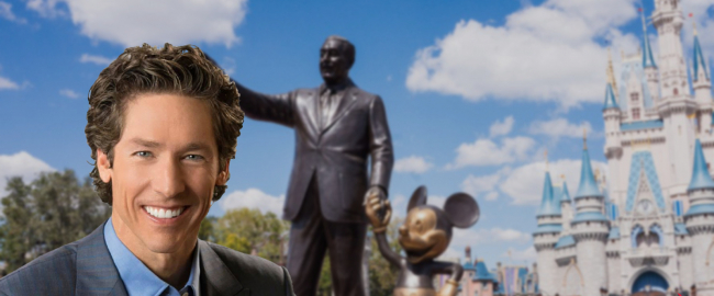 Joel Osteen visits Walt Disney World. Photo by Practical Online Marketing & Pixabay.