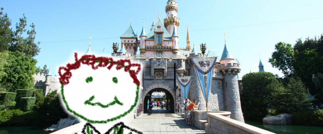 Marty is at Disneyland this week. He looks nothing like this. Photo by Carterhawk [CC BY-SA 3.0] via Wikimedia Commons.