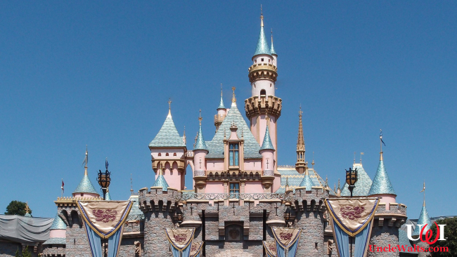 Sleeping Beauty Castle, after non-existent "refurbishment." Photo by Tuxyso / Wikimedia Commons.
