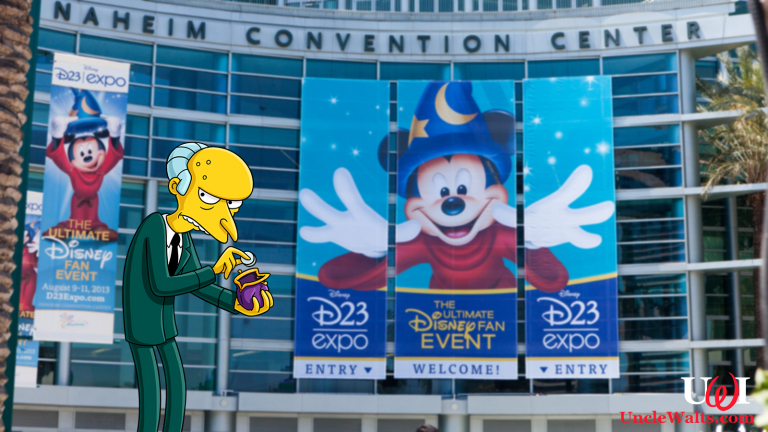 Mr. Burns will be named a Disney Legend at this year's D23. Photo by Mooshuu [CC BY-SA 2.0] via Flickr, & the Disney branch of the Fox Corporation.