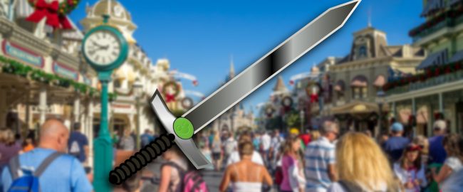 Just one version of multiple Magic Band Swords coming to Walt Disney World! Photo [CC0] via DepositPhotos and MaxPixel.