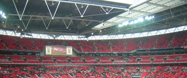 What Disney's new stadium will look like, if it looks like Wembley Stadium. Photo by agg_yy [CC BY 2.0] via Flickr.