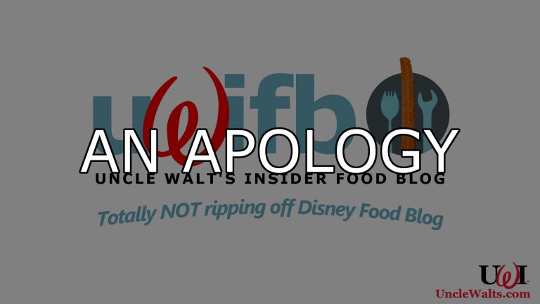 An apology for Uncle Walt.