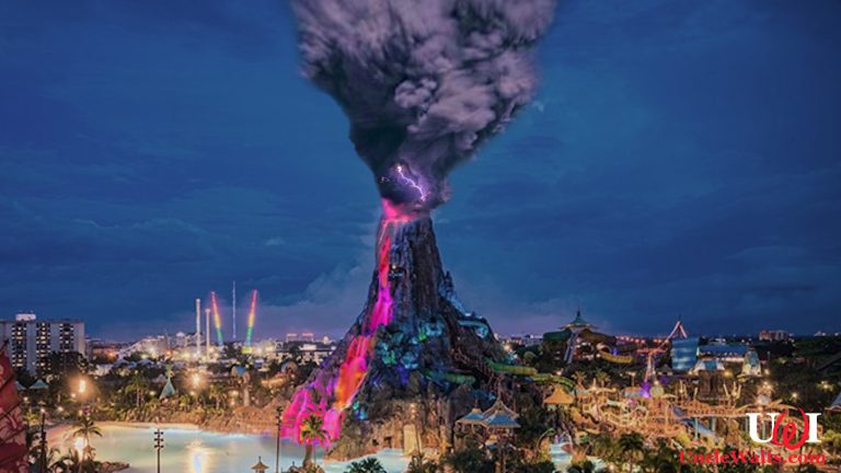 Universal's Volcano Bay now has a heated pool. Photo (modified) by Disney Tourist Blog, used by permission.