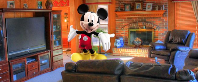 Creating Disney Parks at home; or, stay home long enough, and you'll start hallucinating Mickey too!