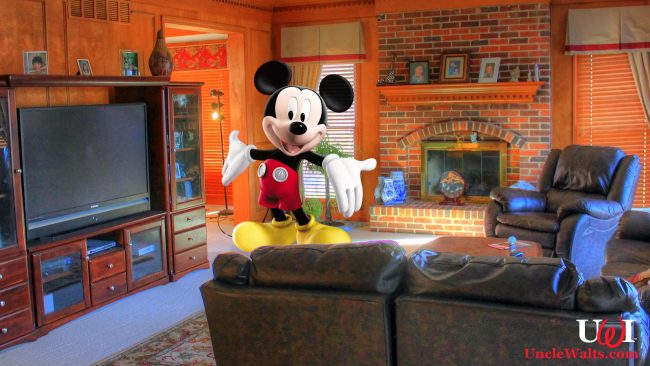 Creating Disney Parks at home; or, stay home long enough, and you'll start hallucinating Mickey too!