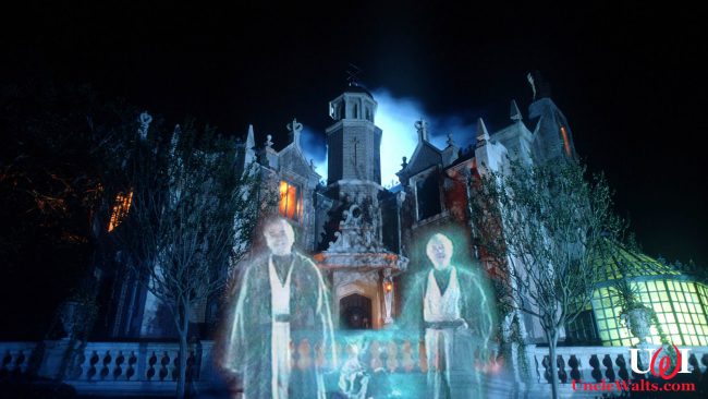 The new Haunted Mansion Star Wars Overlay! Photo by MMcF [CC BY-SA] via The Haunted Mansion Wiki.