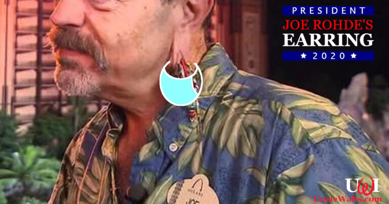 Former official campaign photo of Joe Rohde’s Earring, courtesy Joe Rohde’s Earring for President 2020. Photo by alchetron.com [CC BY-SA 3.0].