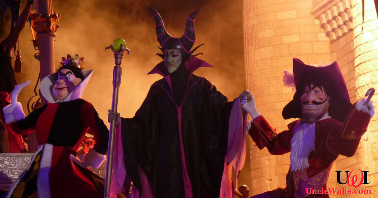 Non-socially distanced villains at Walt Disney World. Photo by Leigh Caldwell [CC BY-SA 2.0] via Flickr.
