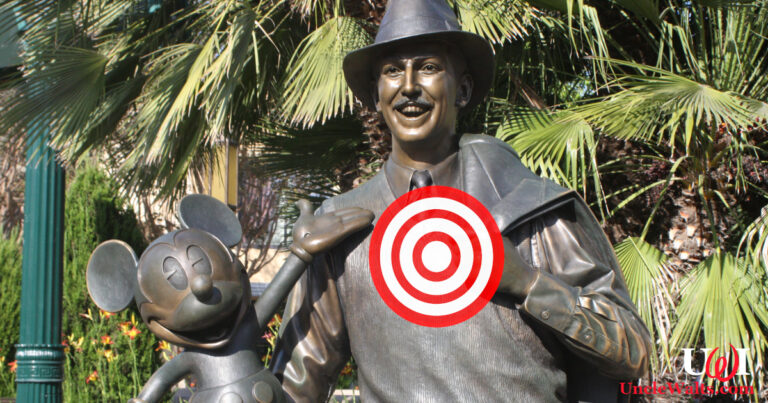 Is... is Mickey pointing to Walt, like "Take him! Take him first!"??? Because that's what it seems like. Photo by Steven Miller [CC BY 2.0] via Flickr & Pixabay.