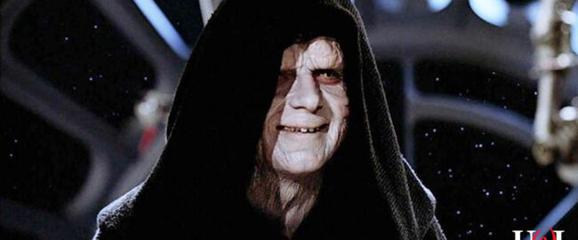 Emperor Palpatine, before he died. We think. Photo © Lucasfilm.