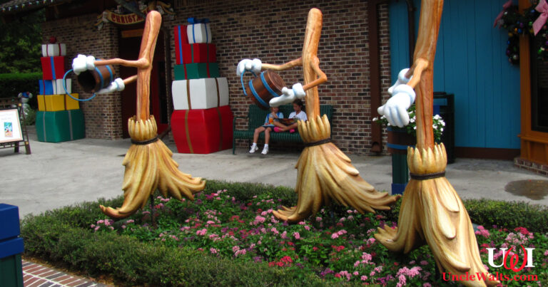 Former Disney characters, now kindling. Photo by Loren Javier [CC BY-ND 2.0] via Flickr.