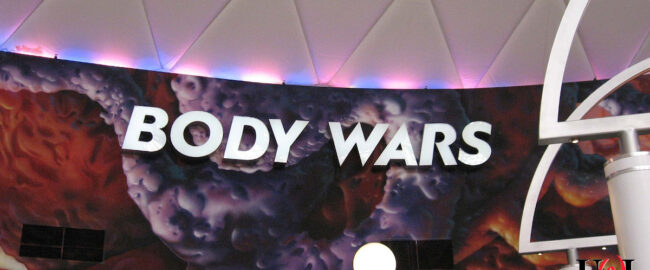 Epcot's new Body Wars: the Covid Mission. Photo by Edward Russell [CC BY 2.0] via Wikimedia.