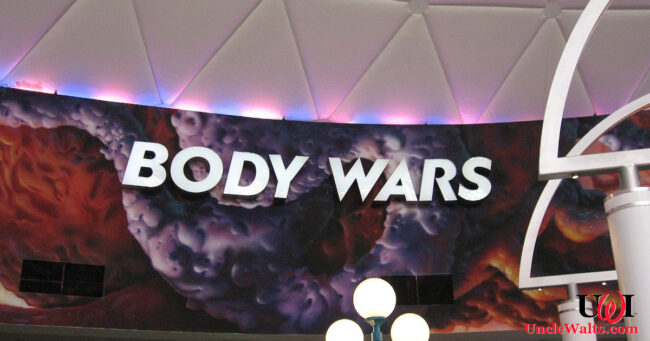 Epcot's new Body Wars: the Covid Mission. Photo by Edward Russell [CC BY 2.0] via Wikimedia.