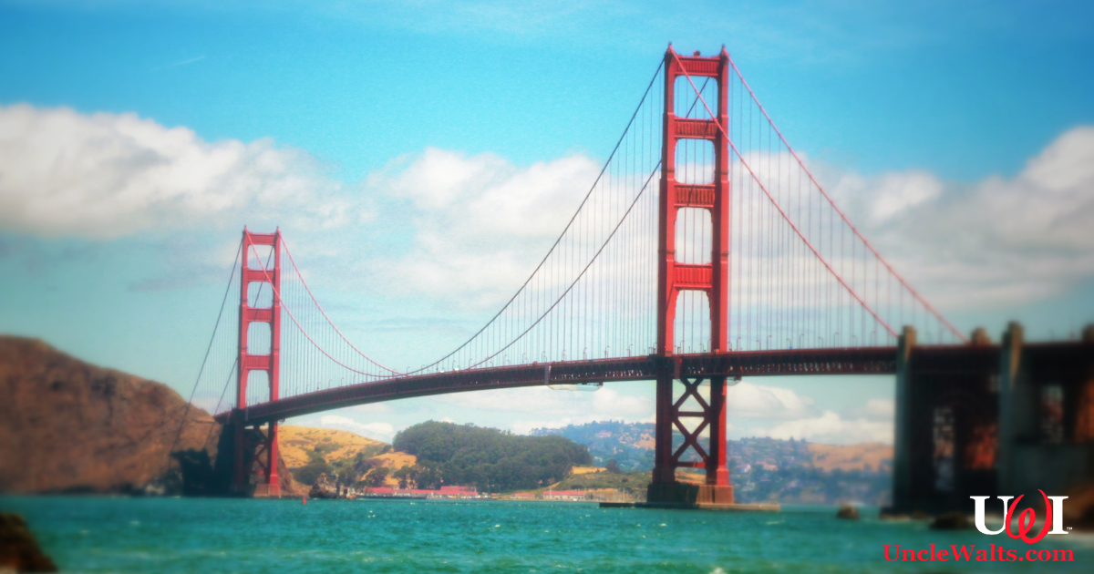 Golden Gate Bridge will flee California for Texas