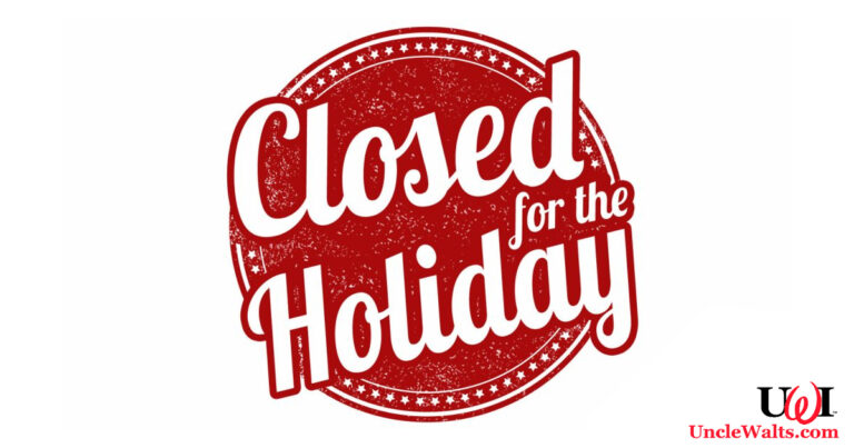 UWI is closed for the holiday