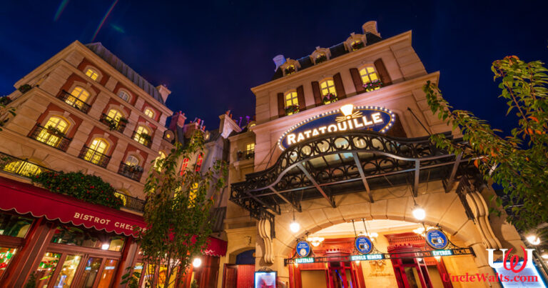 Remember, Walt: the entrance does not say Frozen Ever After. Photo courtesy of DisneyTouristBlog, used by permission.